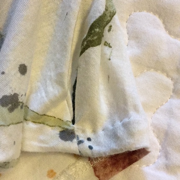 Anthropologie Deletta Ivory/Multi Paint Splatter - Picture 4 of 7